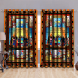 Native American Pow Wow Pattern 3D All Over Printed Window Curtains - Amaze Style™