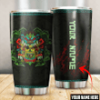 Aztec Sun Stone Collage Art Customized 3D All Over Printed Tumbler
