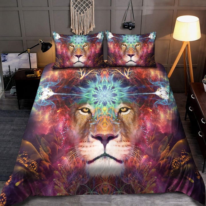 Lion 3D All Over Printed Bedding Set - Amaze Style™-Bedding Set