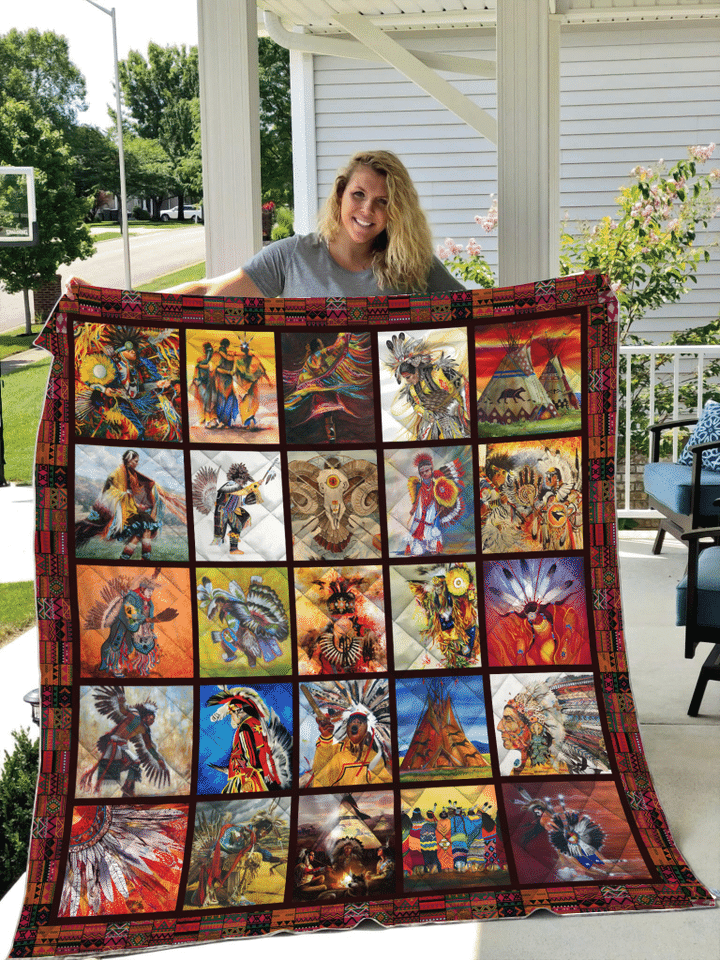Native American Pow Wow 3D All Over Printed Quilt - Amaze Style™