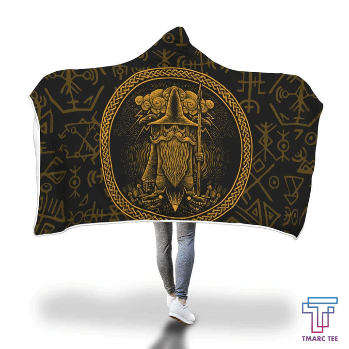 Tmarc Tee Viking Hooded Blanket - Viking Witch Hooded Blanket PL