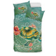 Hawaii Sea Turtle And Hibiscus Duvet Cover - AH - Amaze Style™