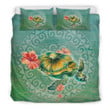 Hawaii Sea Turtle And Hibiscus Duvet Cover - AH - Amaze Style™