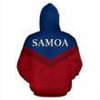 Samoa Coat Of Arms Polynesian Hoodie JT6 - Amaze Style™-ALL OVER PRINT HOODIES (P)