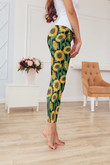 3d All Over Printing Sunflowers Legging - Amaze Style™