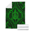 Polynesian Turtle Blanket (Green) A6 - Amaze Style™