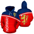 Norway All Over Hoodie - Curve Version - BN09 - Amaze Style™