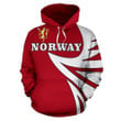 Norway Coat Of Arms Hoodie - Warrior Style J9 - Amaze Style™