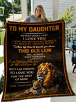 Lion's Daughter blanket