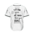 JESUS - LET YOUR FAITH BE BIGGER THAN YOUR FEARS BASEBALL SHIRT .CPD