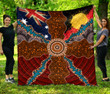 Aboriginal Decors Australian Gifts Concentric Lines Quilt DD