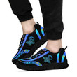 Aboriginal Naidoc Week Blue Turtle Lizard Dreamtime Low Top Sneaker Shoes