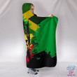 Jamaica - Jamaican Lion Hooded Blanket A