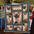 Siamese Cat Quilt Blanket MH
