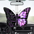 Butterfly Surrounded By The Glory Unique Design Car Hanging Ornament