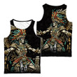 Huitzilopochtli Aztec God Of Sun And War Custom Name 3D All Over Printed Shirt