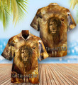 Jesus Lion Faith Over Fear Psalms Hawaiian Shirt