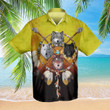Native American Wolf and Dream Catcher Hawaiian Shirt 3D 29 LT10