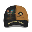 Rooster Personalized Name 3D Classic Cap Custom Gift For Rooster Lovers