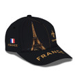 France Classic Cap Eiffel Personalized Name 3D Classic Cap Gift For France Lovers