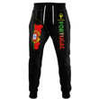 Portugal Personalized Name 3D Sweatpants Custom Gift For Portugal Lovers