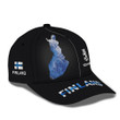 Custom Name 3D Finland Classic Cap Personalized Gift For Finland Lovers