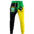 Custom Name 3D Brazil Sweatpants Personalized Gift For Brazil Lovers