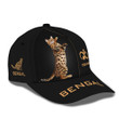 Bengal Cat Personalized Name 3D Classic Cap Custom Gift For Bengal Cat Lovers