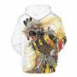 Pow Wow Dancer Native American Design 3D 3D Hoodie All Over Print