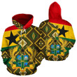 African Hoodie Kente Aztec Pattern Pullover Gash Style