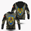 Hoodifize Unisex Shirts Romania Coat Of Arms Camouflage Army