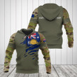 Hoodifize - Australian Flag Army Camo 3D Unisex Adult Shirts