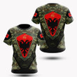 Hoodifize Unisex Shirts Albania Coat Of Arms Camouflage Army