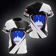 Hoodifize - Custom Name Slovenia Coat Of Arms Diamond White Unisex Adult Shirts