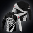 Hoodifize - Custom Name Austria Eagle Black And White Unisex Adult Shirts