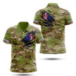 Hoodifize Unisex Shirts Custom Name New Zealand Camouflage Skull Army