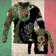 Mexico Army Camo Unisex Adult Hoodies