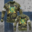 Customize Finnish Army Camo V3 Unisex Adult Hoodies