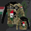 Customize Hungarian Army Symbol V2 Unisex Adult Hoodies