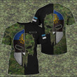 Customize Estonia Army Skull Camo Unisex Adult Shirts
