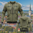 Customize Estonia Army Flag Unisex Adult Hoodies