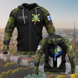 Customize Finland Army Flag Unisex Adult Hoodies