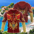 Montenegro With Coat Of Arms K9 Unisex Adult Hoodies
