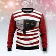 Black Cat Six Feet Ugly Christmas Sweater For Men & Women, Christmas shirt, Gift for cat lover