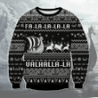 Valhalla Boat Ugly Christmas Sweater For Men & Women
