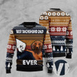 Best Dachshund Dad Ever Ugly Christmas Sweater, ugly Christmas sweater for men and women