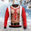 Six Pack Muscle Funny Ugly Christmas Sweater For Men & Women Adult - Christmas Gifts