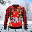 Cat Pocket Christmas Funny Ugly Christmas Sweater For Men & Women Adult - Christmas Gifts