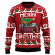 Hippie Car Merry Christmas Ugly Christmas Sweater, Christmas shirt
