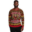 Muscle Rudolph the Red Nosed Gaindeer Ugly Christmas Sweater